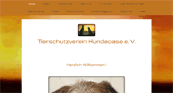 Desktop Screenshot of hundeoase.org